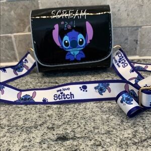 🎁Stitch kids Crossbody Bag black and blue